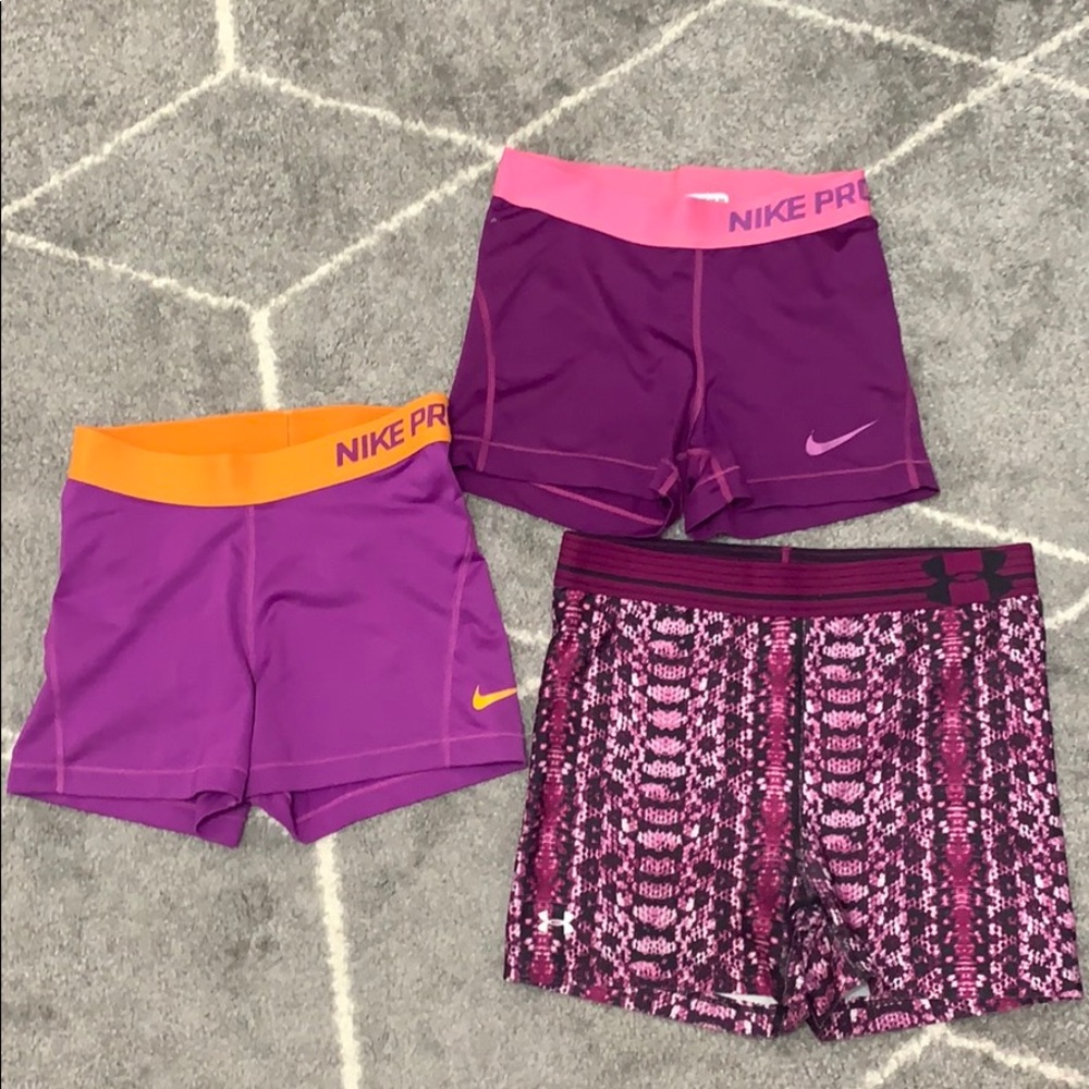 Nike pro shorts bundle